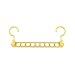 Suszarka do ubrań 9 Hole Wieszak na ubrania wielofunkcyjne Wieszak składany Obrotowy wieszak na ubrania Szafa Suszarka Wieszak Wieszak Wieszak Home Organizer Składany stojak do suszenia (Color : 02)