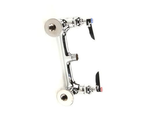 Compatible for use with T&S Brass Double Pantry Swivel Base Faucet, Wall Mount, 8 C B-0230-Ln KolCoh48415