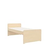 IKEA SLÄKT - Marco de cama (90 x 200 cm), color abedul