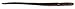 Roboworm Straight Tail Worm Bait (Blue Crawler, 6-Inch)