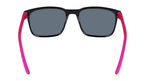 Nike Unisex Rave Polarized Square Sunglasses (Black/Polar Pink Flash) - image 5