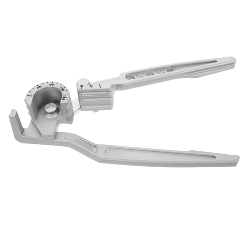 Angoily Ring Bender Hand Bender Tubing Bending Tools for Brass 180° Angle Bending Machine Easy to Use