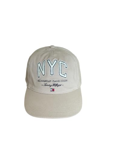Tommy Hilfiger Flag Seasonal Cap, czapka baseballowa, beżowa