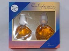 California By Dana for Women 2 Piece Set: .55 Oz Eau De Cologne Spray + 1.0 Oz Eau De Cologne Spray