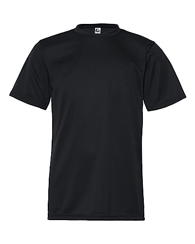 C2 Sport C5200 Youth Performance Tee, Black, X-Small
