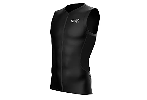 Sparx MenTri Tank Performance Triathlon Top Tri Singlet Men Swim Bike Run