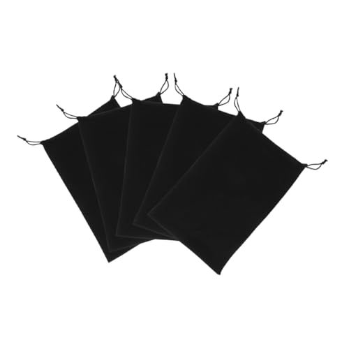 balacoo Ski Goggles Storage 5pcs Drawstring Pouch for Outdoor Travel Eyewear Bag Scratch-resistant Goggles Bag