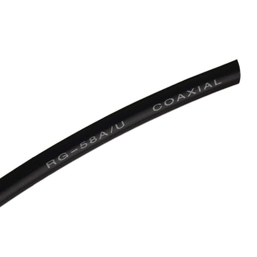Image of Superbat UHF Male PL-259 to UHF Male PL-259 Low Loss Digital Coax UHF Jumper Cable（5ft RG58 Coax Jumper） for HAM & CB Radio,Antenna Analyzer,Dummy Load,SWR Meter