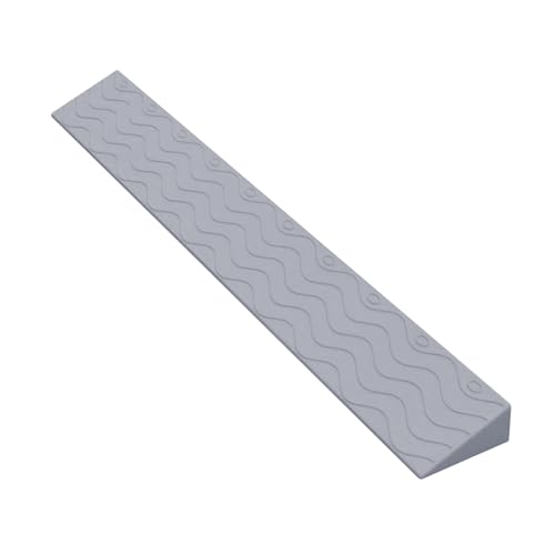 Rampa de umbral de puerta, robot aspirador, rampa de umbral de puerta, rampa de umbral de puerta, rampa para robot aspiradora, rampa para silla de ruedas, 99 cm de longitud, rampa de goma, 2,5 cm,