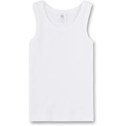 Sanetta Boys White Vest for Comfort Cover