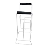 Sockenhilfegerät - Rutschfestes stabiles Strumpfwerkzeug, einfaches Sockenanziehen, Kompressionshilfe für ältere Menschen, Diabetiker, Mama, Papa, Oma, Opa, Ehefrau, Ehemann, 21 x 34 cm, Schwarz