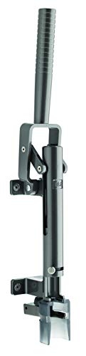 BOJ 110 Lux Wall Wine Bottle Opener, Corkscew, Steel Grey