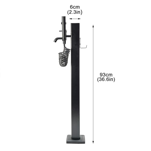 Pilier de robinet d'eau de jardin en colonne verticale durable 93cm