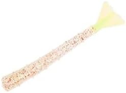 Hogie's 5362 6Pk Glo-Red Flake/Chartreuse Soft Shrimp Tails Sinkbait Lure