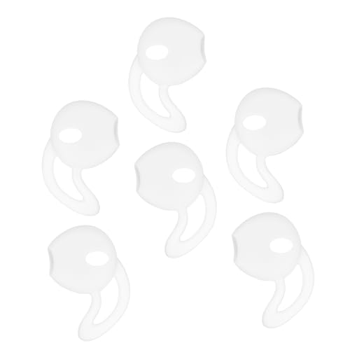 INOOMP 6Piezas Cubiertas de Oreja de Antideslizantes de Izquierdas Derechas Accesorios Duraderos y Ajustables Auriculares Inalámbricos