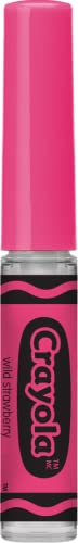 Lip Smacker Crayola Liquid Lip Gloss 5 Party Pack, 0.45 Fl. Oz, Firefly Red Punch, Wild Strawberry, Plumsicle, Aquamarine Magic, Green Jelly Bean
