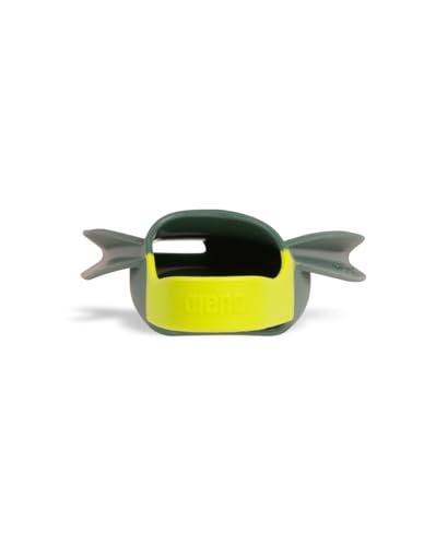 Image of Arena Unisex Adult Powerfin Pro II Swim Training Fins Men and Women Silicone Short Blade Flippers Left-Right Customized, Sizes 4.5-13.5