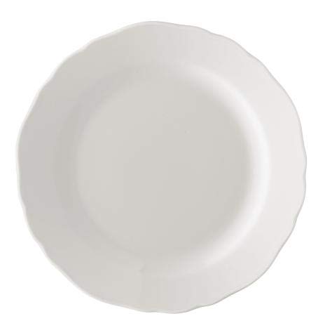 EKM Living Hutschenreuther 02013-800001-10017 - Set di 4 piatti per il pane Maria Theresia, colore bianco, 17 cm