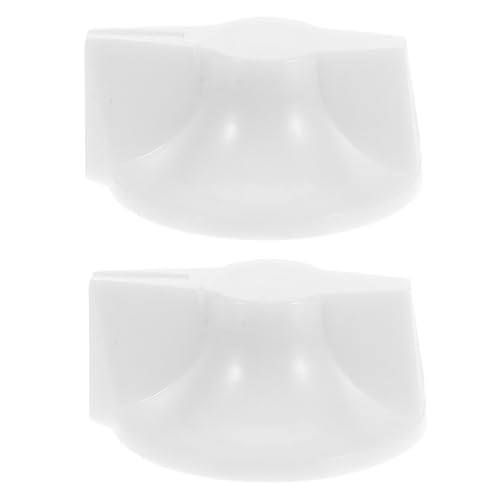 CIYODO 2pcs Timer Knob Replacement for Exhaust Fan Timer Switch Knob Easy Install Rotary for Light Switches and Appliances