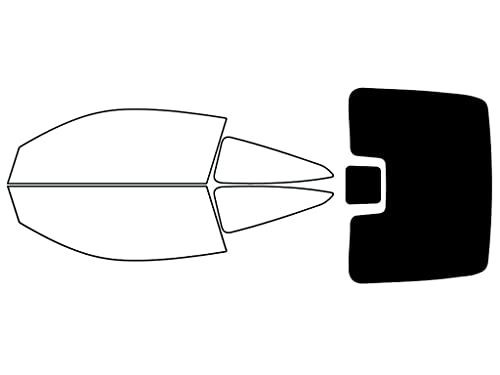 Avery Dennison NR Nano Ceramic IR Window Tint Kit Compatible with Honda Civic 2016-2021 (Coupe) - Rear Windshield Precut Kit - 5%