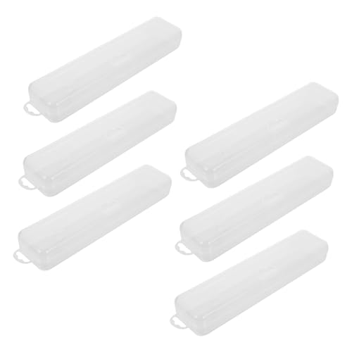 SEWOART 5個 プラスチック歯ブラシケース 歯磨き粉 旅行 歯ブラシ電動 電動トラベル歯ブラシ 歯ブラシカバー 歯ブラシ保護カバー 保有者 つまようじ キット 再利用可能