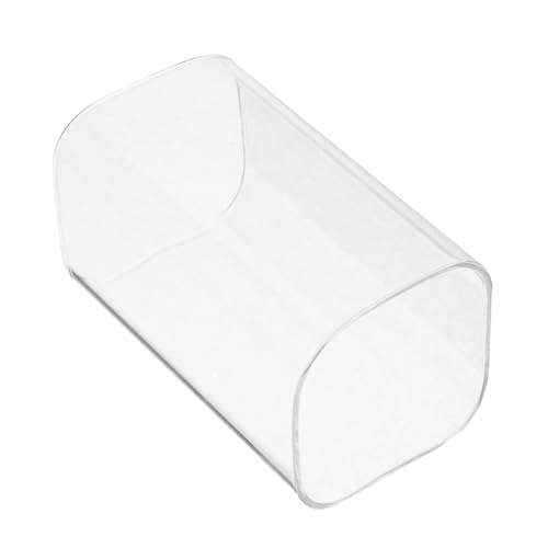 Cabilock Straight Candlestick Supplies Windproof Desktop Home Decor Wedding Decor Tealight Wedding Decorative Items lampshade Glass Cover Desktop Glass Shades Household