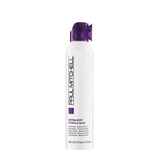 Paul Mitchell Extra-Body Hairspray, Flexible Hold, Maximum Volume + Humidity Resistance, For Fine Hair, 9.5 oz