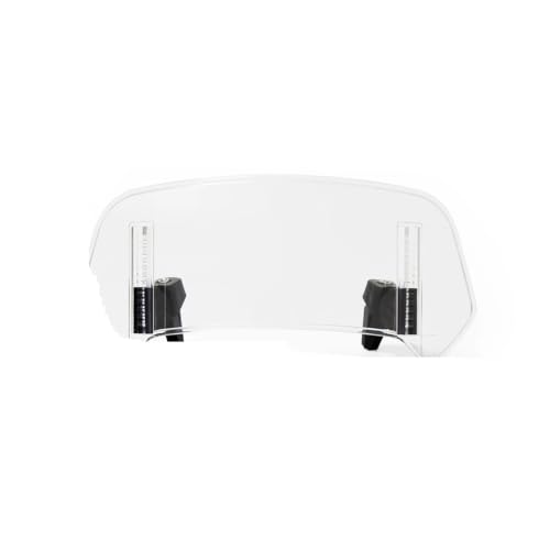 Bulle de moto réglable contre le vent pour F6C et GL1800 pare-brise transparent