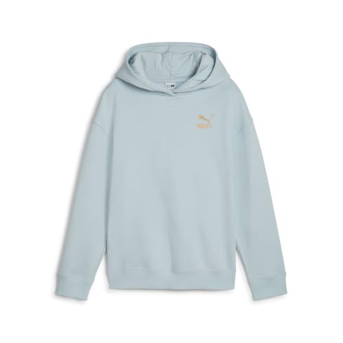PUMA Kids Girls Off Side Hoodie Casual Outerwear Casual Hoodie - Blue