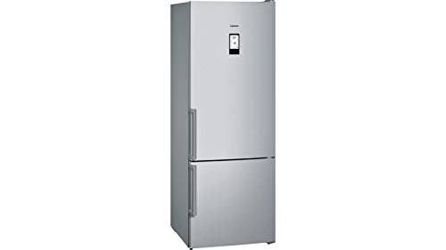 Siemens Freestanding Bottom Mount Refrigerator, Inox Silver - KG56NHI30M