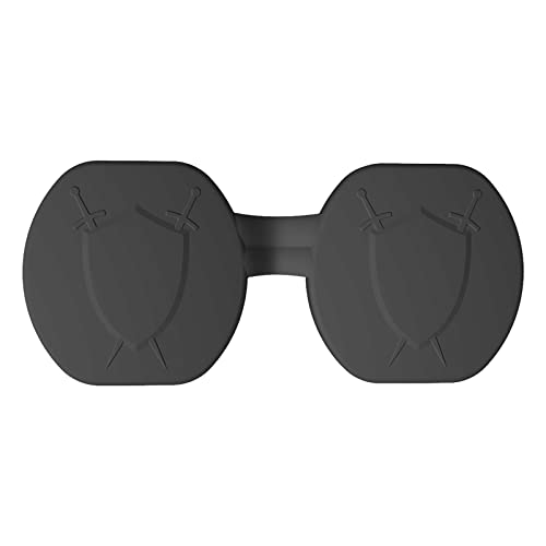 CHENZILIN Shock-Resistant VR Glasses Cover Caps Silicone Protective Cover for PS VR2 Headset Glasses Lens Caps VR Dustproof Sleev