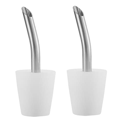 Toyvian 2piezas Tuberías De Extensión Para Hervidor De Inoxidable Para Camping y Senderismo Accesorios De Kettle Prácticos y Portátiles