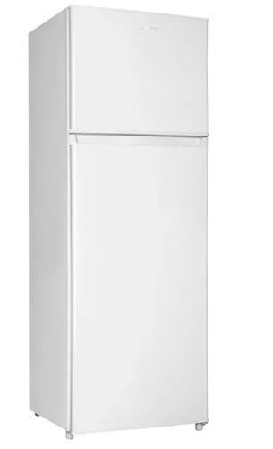 INFINITON Frigorifico Dos Puertas FG-300D72WEP, 304 Litros, 172 cm de Altura, Puerta reversible, Ciclico, Regulación en altura, E, Blanco