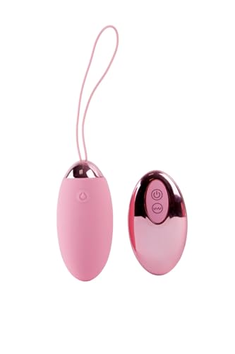 Valentines Ann Summers Self Love Vibrating Egg, Rechargeable & Remote Controlled with 10 Functions, Clitoris & Internal Stimulation, Waterproof Love Egg for Women & Couples Play - Adult Sex Toy - Pink