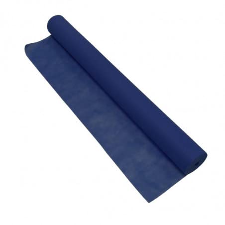 ACESA - Rollo Mantel Papel Tela Largo 1,20x50m | Mantel Reutilizable Impermeable Efecto Tela | Mantel Papel Rollo para Hostelería y Eventos | Mantel TNT Lavable y Esterilizable | Color Azul