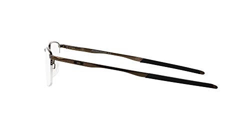 Image of Oakley mens Ox3174 Barrelhouse 0.5 Rectangular Prescription Eyewear Frames