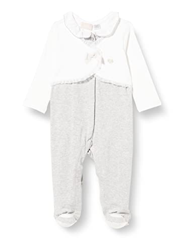 Combinaison Chicco bébé fille grise : un cocon de douceur pour ses 6 mois