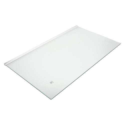 ELAYARD Ripiano in Vetro Temperato 40X24 CM per Frigorifero Mensola Resistente e Trasparente Accessorio per Organizzazione Alimenti in Cucina