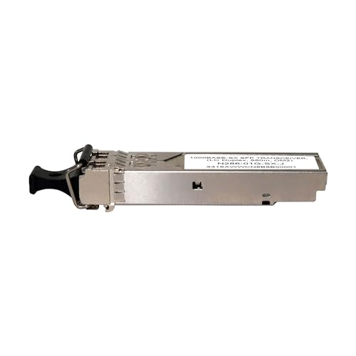 Image of Tripp Lite Eaton Series EX-SFP-1GE-SX Juniper Compatible 1000BASE-SX SFP Transceiver Module, LC Duplex Multimode Fiber MMF, 1.25 Gbps, 850 nm, 1804 Feet / 550M Length, 3-Year Warranty (N286-01G-SX-J)
