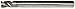 WIDIA Hanita 5AN325028D AluSurf 5AN3 HP Aluminum End Mill, 0.09" Radius, 1.125" LOC, 1" Cutting Dia, Carbide, Uncoated, RH Cut, 3-Flute