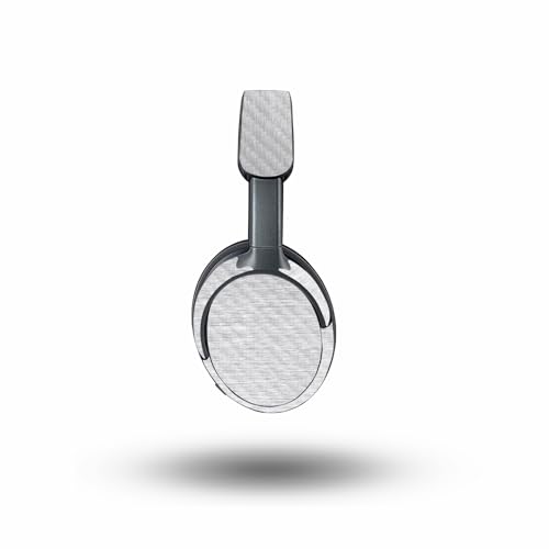 Image of MightySkins Carbon Fiber Skin Compatible with Bose QuietComfort Ultra - Brushed Aluminium | Protective, Durable Textured Carbon Fiber Finish | Easy to Apply