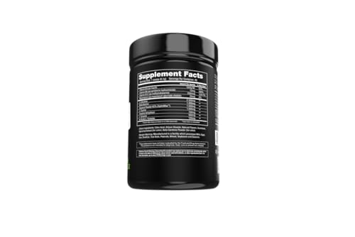 Image of Project #1 AMP-NOX: Non-Stim Pre Workout Powder to Boost Focus & Pump | Protein Drink with Amino Acids for Men & Women | Instant Strength-Sour Apple[40 Servings] | Preworkout Amino Energy Drink Powder