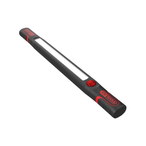 KS TOOLS - 150.4327F - Baladeuse longue orientable - lampe magnetique 600 lumens - lampe de travail ultra puissante - bandeau led - baladeuse led rechargeable