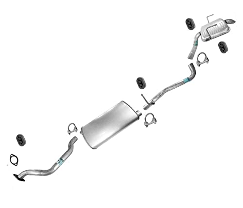 Single Exhaust System Replacement Parts For 09-17 3.6L Chevy Traverse LS LT SINGLE EXHAUST ONLY