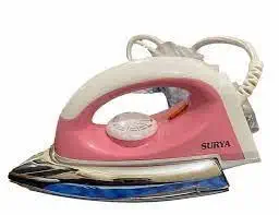 SHRI SIYARAM ELECTRONICS | Rio 1000W Dry Iron (PINK) | Pack of (2)
