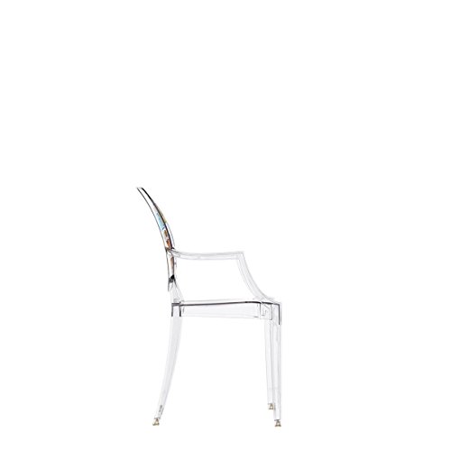 Kartell Lou Ghost chaise design en plastique transparent chic pour salon moderne - 6