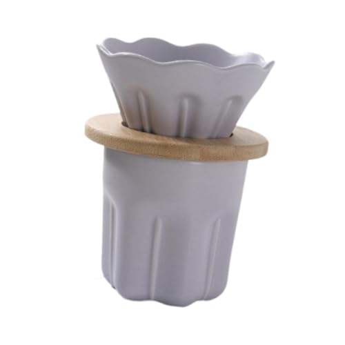 Image of BNF Coffee Filter Cup Set Ceramic Pour Over Coffee Maker for Office Home Camping Purple|Home & Garden | Kitchen, Dining & Bar | Small Kitchen Appliances