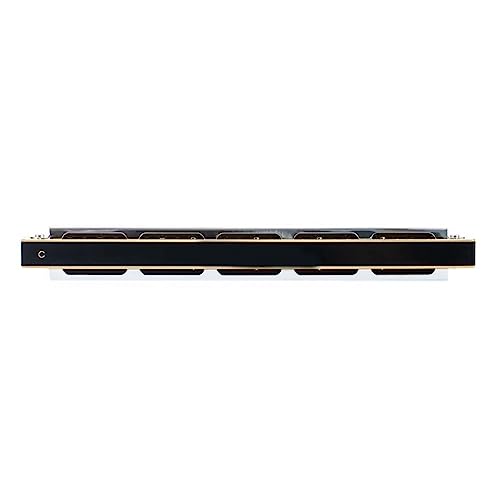 PacuM Harmonica par Instrument Clé Tremolo Harmonica 24 Trous Laiton Anches Harpe Bouche Orgue Clé C Instruments de Musique Argent Harmonica - Les Beatles, Paul McCartney, John Lennon, RIngo Starr, George Harrison PacuM Harmonica par Instrument Clé Tremolo Harmonica 24 Trous Laiton Anches Harpe Bouche Orgue Clé C Instruments de Musique Argent Harmonica – Image 4