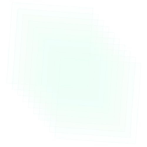 KICHOUSE 10 Pack Microscope Slides 50 Sheets Each Bioexperiment Slides Safety for Use