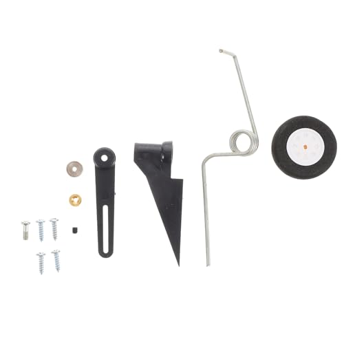 BESPORTBLE Universal Fit Rc Airplane Landing Gear Model Airplane Kit Wheel Stable Reliable